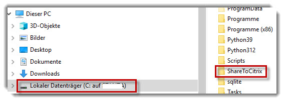 sharePoint datenablage citrix 022