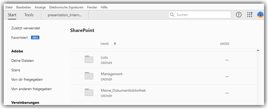 sharePoint datenablage citrix 032