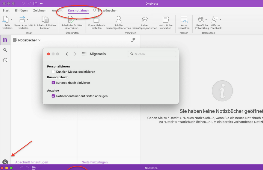 OneNote Allgemein