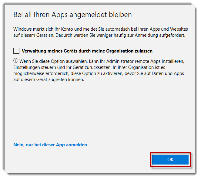 outlook client neues profil 007